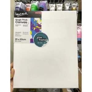 Khung Canvas Mont Marte Single Thick Discovery (Nhiều size)