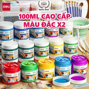 Màu Acrylic Dmast Deli Cao Cấp