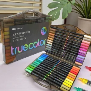 Bộ Bút Màu Acrylic Marker Truecolor - Hộp Nhựa